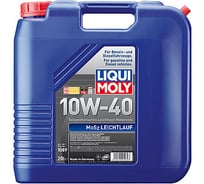 Полусинтетическое моторное масло LIQUI MOLY MoS2 Leichtlauf 10W-40 20л 1089