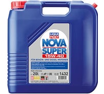 Минеральное моторное масло LIQUI MOLY Nova Super 15W-40 20л 1432