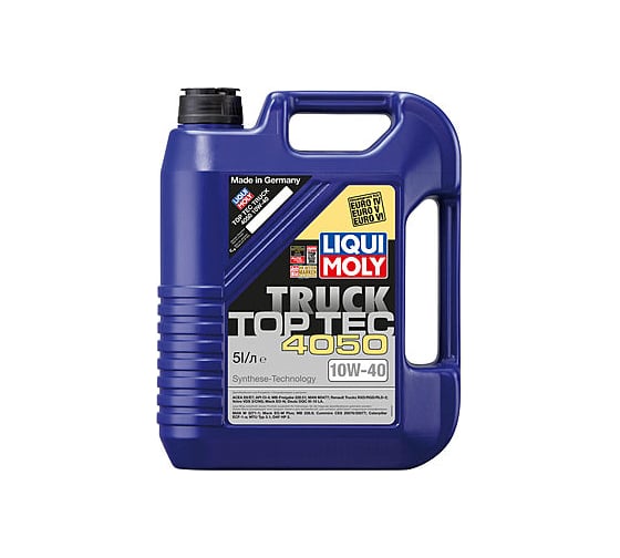 НС-синтетическое моторное масло LIQUI MOLY Top Tec Truck 4050 10W-40 5л 2232
