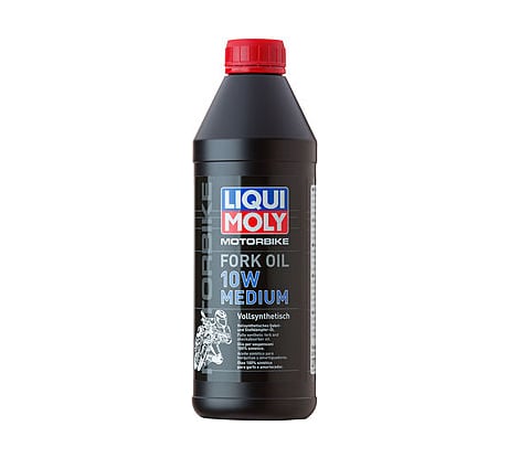 Синтетическое масло для вилок и амортизаторов LIQUI MOLY Motorbike Fork Oil Medium 10W 1л 2715