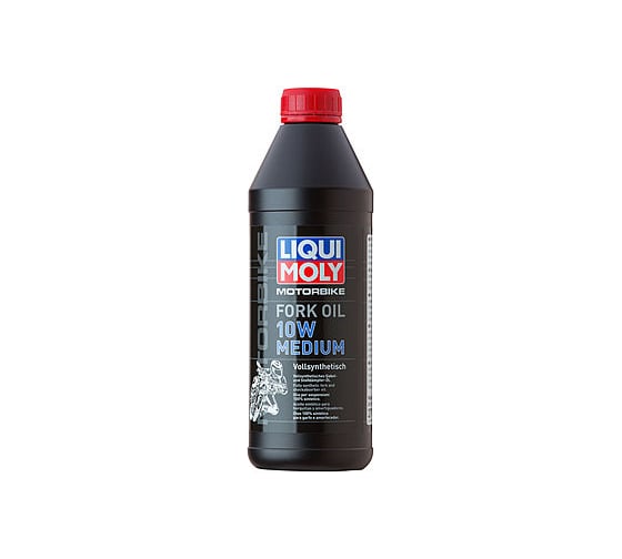 Синтетическое масло для вилок и амортизаторов LIQUI MOLY Motorbike Fork Oil Medium 10W 1л 2715