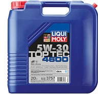 НС-синтетическое моторное масло LIQUI MOLY Top Tec 4600 5W-30 CF/SN C3 20л 3757