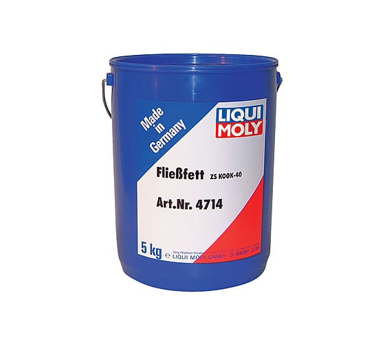 Жидкая консистентная смазка для центральных систем LIQUI MOLY Fliessfett ZS KOOK-40 5кг 4714 1