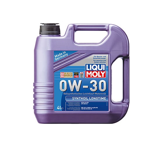 Синтетическое моторное масло LIQUI MOLY Synthoil Longtime 0W-30 CF/SM A3/B4 4л 7511 1