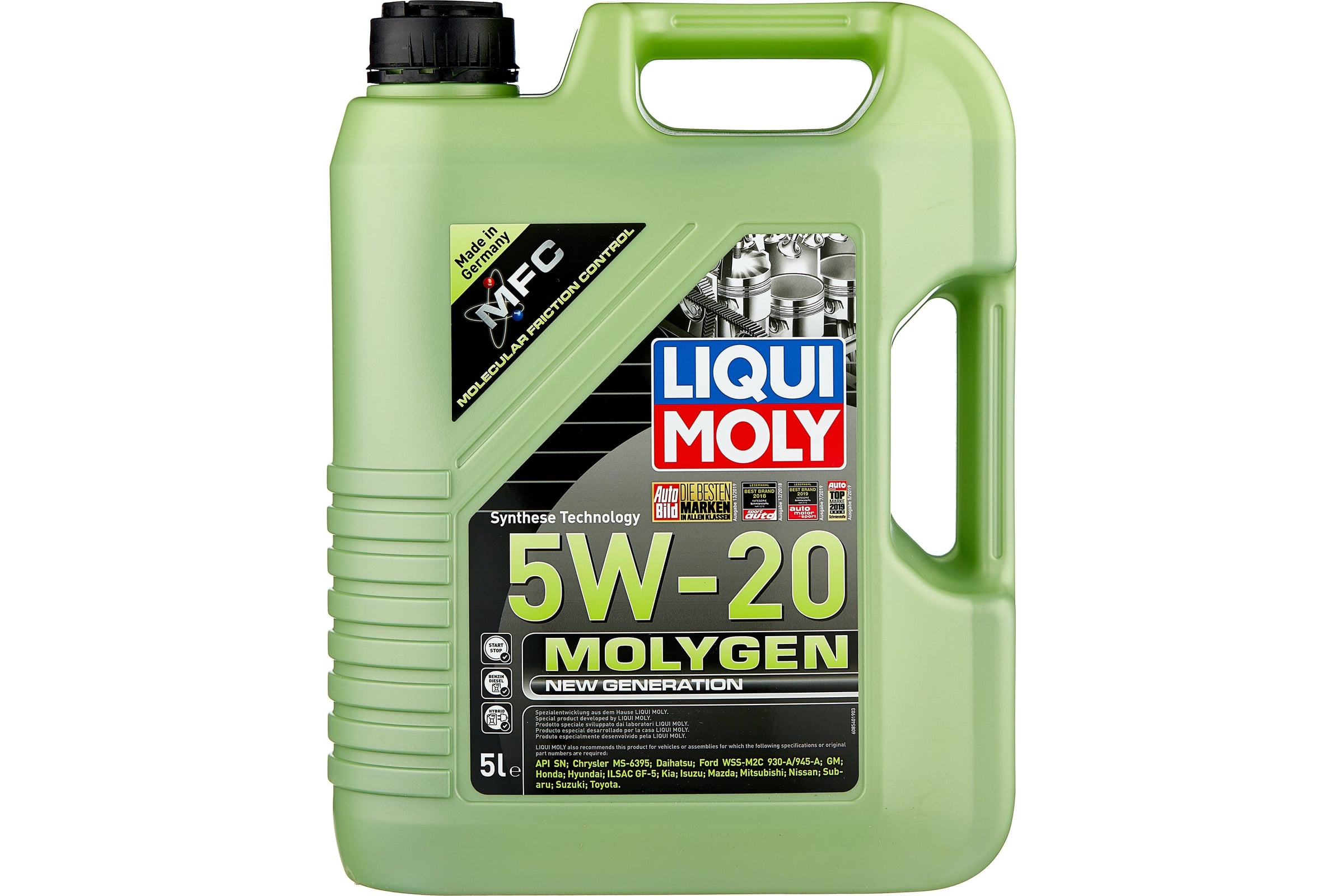 НС-синтетическоемоторноемаслоLIQUIMOLYMolygenNewGeneration5W-205л8540