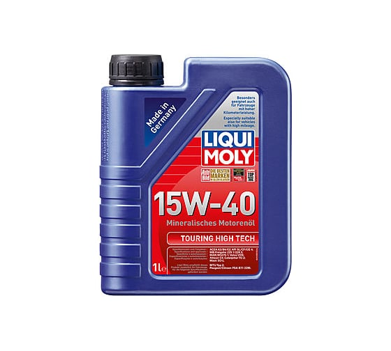 Минеральное моторное масло LIQUI MOLY Touring High Tech 15W-40 1л 8905