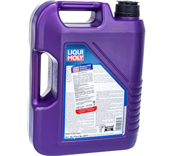 Синтетическое моторное масло LIQUI MOLY Synthoil Longtime 0W-30 5л 8977