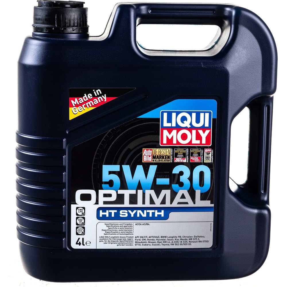 Моторное масло LIQUI MOLY Optimal HT Synth 5W-30 4л. синтетическое