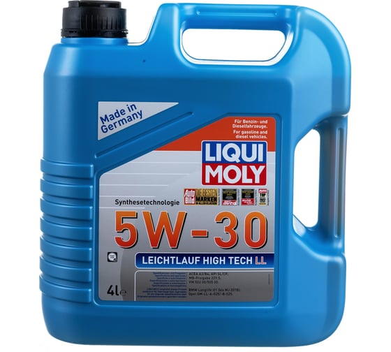 НС-синтетическое моторное масло LIQUI MOLY Leichtlauf High Tech LL 5W-30 4л 39006