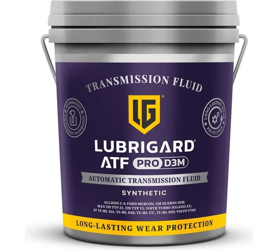 Трансмиссионное масло Lubrigard ATF D3M PRO LGPATFD3MCPL18 1