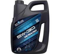 Моторное масло GT OIL GT Formula PAO 504/507, SAE 5W-30, API SN, 4 л 8809059409732