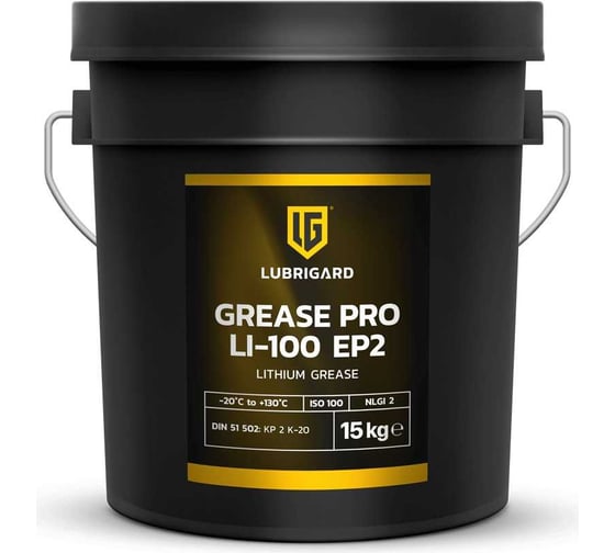 Пластичная смазка Lubrigard GREASE PRO LI-100 EP2 LGPGLI100EP2TPK15