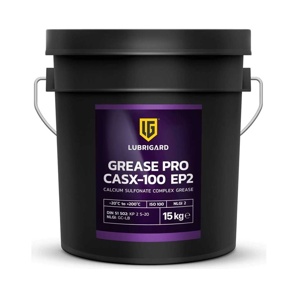 Пластичная смазка Lubrigard GREASE PRO CASX-100 EP2 LGPGCASX100EP2TPK15 ...