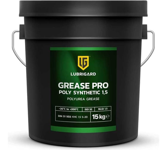 Пластичная смазка Lubrigard GREASE PRO POLY 1.5 LGPGPOLYSYNEP15TPK15
