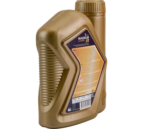 Моторное масло Роснефть Rosneft Magnum Ultratec A3, 0W-30, канистра 1 л (-РНПК) 40816832