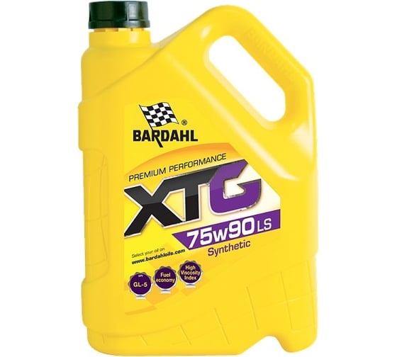Трансмиссионное масло BARDAHL XTG 75W90, LS, 5 л 33053
