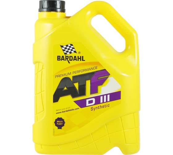 Трансмиссионное масло BARDAHL ATF III, 5 л 36283