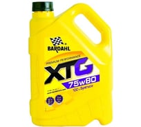 Трансмиссионное масло BARDAHL XTG 75W80, 5 л 36373