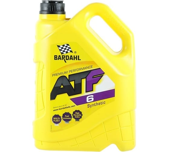 Трансмиссионное масло BARDAHL ATF VI, 5 л 36593 1