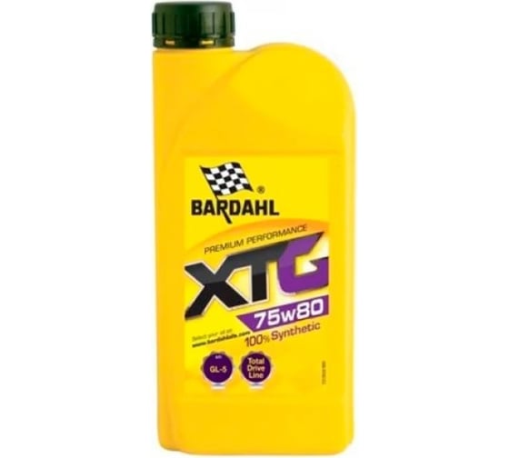 Трансмиссионное масло BARDAHL XTG 75W80, 1 л 36371 1