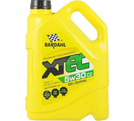 Моторное масло BARDAHL XTEC 5W30, синтетическое, 5 л 36533