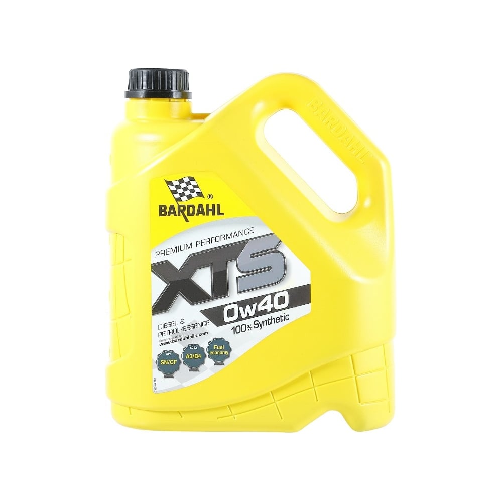 BARDAHL XTS 0W40 4x4L A3/B4 SN/CF BMW LL-01 MB 229.3/226.5 Porsche A40 VW 502.00/505.00 RN0700/0710