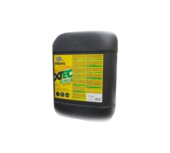 Моторное масло BARDAHL XTEC 5W40, синтетическое, 20 л 36348 1
