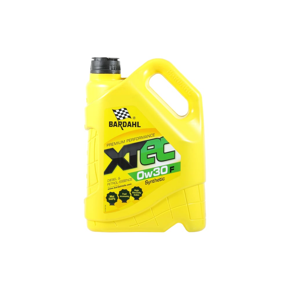 Моторное масло BARDAHL XTEC 0W30, F синтетическое, 5 л 36853 - выгодная ...
