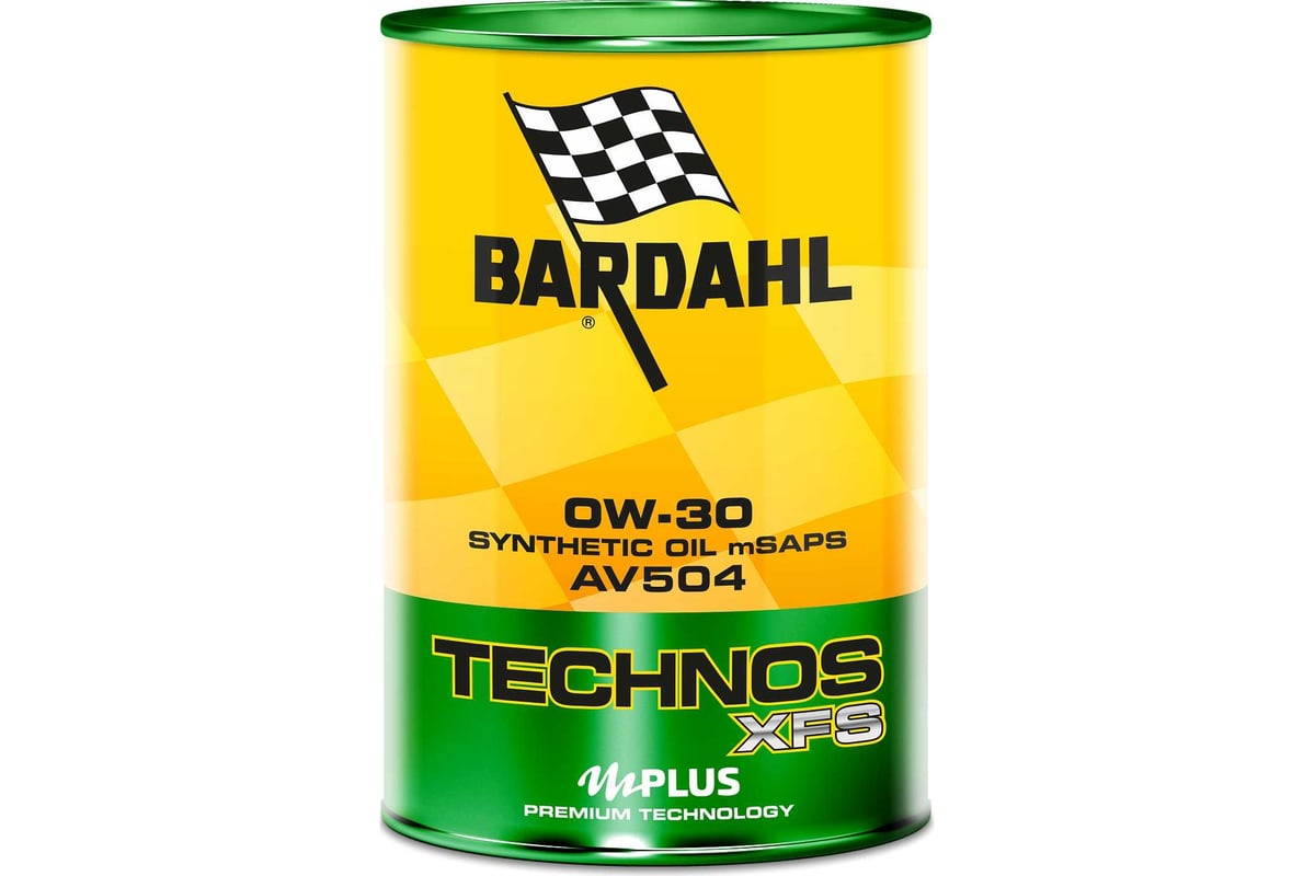 Моторное масло BARDAHL C60 TECHNOS XFS AV504 0W30, синтетическое, 1 л ...