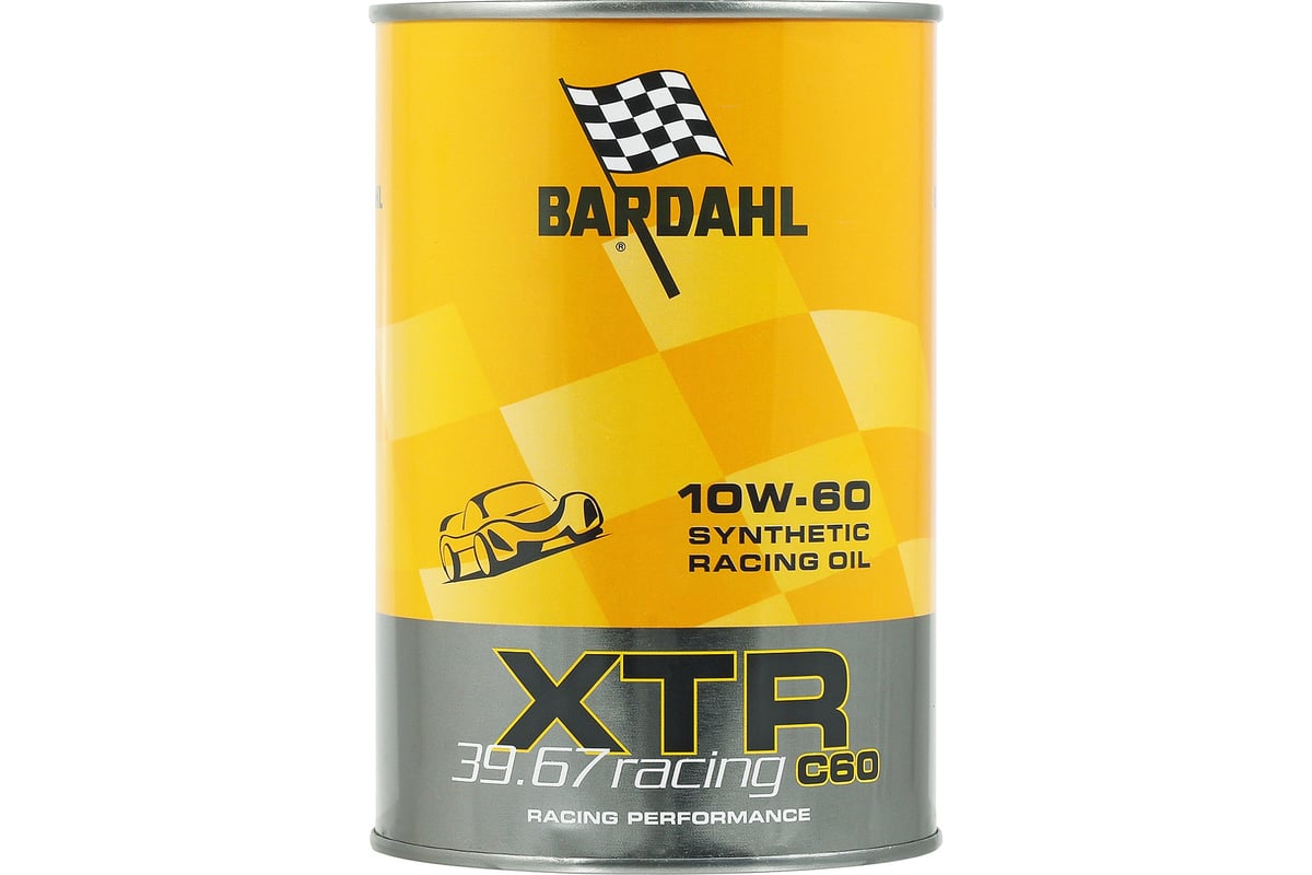 BARDAHL RACING XTR C60 Motoröl 20W-60 – 100% Synthetisch Für Hochleistungs- & Rennmotoren