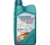 Моторное масло Addinol Premium 0530 C3-DX синтетическое, 5W-30, 1 л 72213107