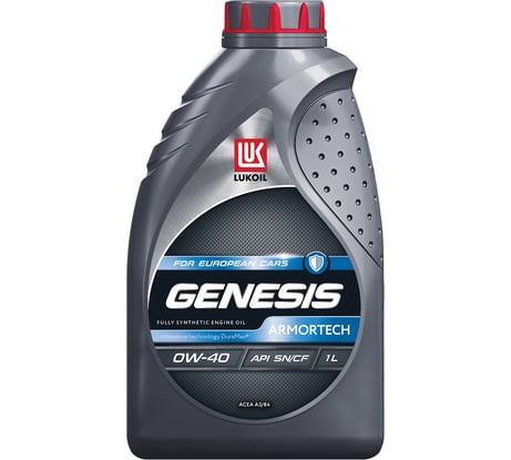 Моторное масло Лукойл GENESIS ARMORTECH 0W-40, 1 л 3150660