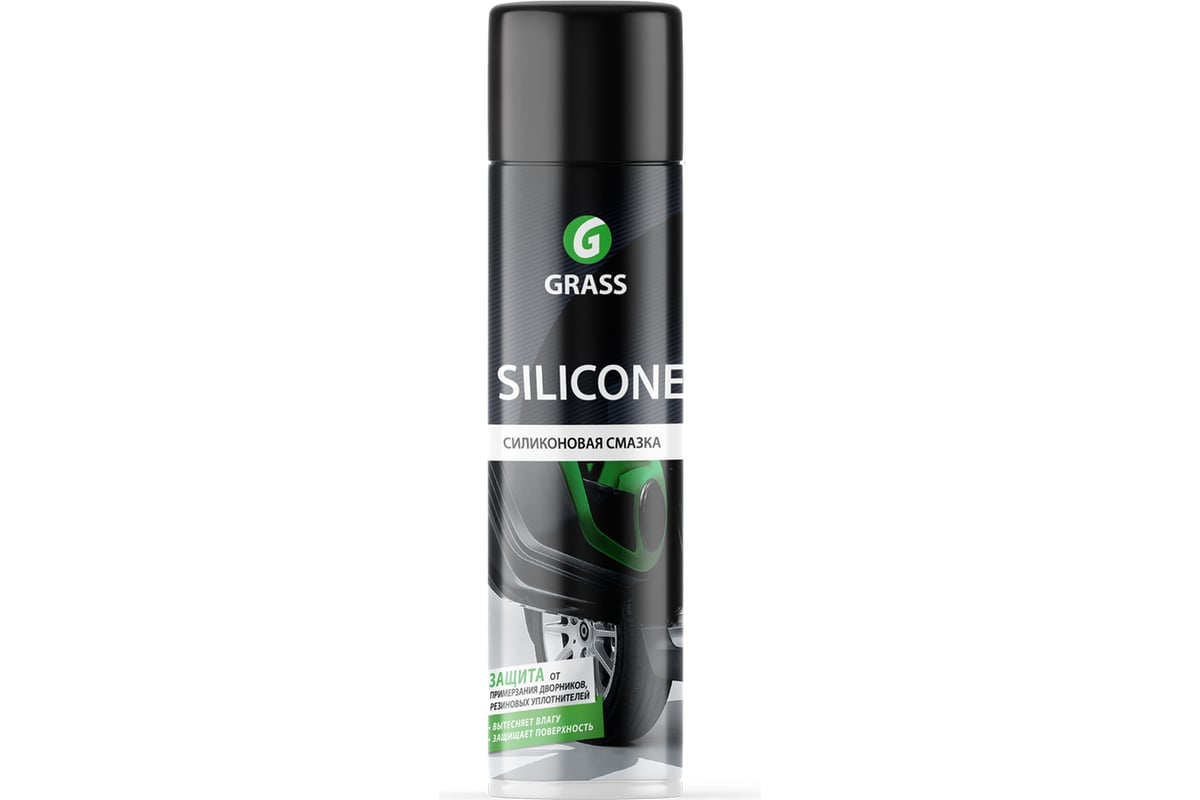 Силиконовая смазка Grass Silicone аэрозоль 400 мл 110206 - выгодная .