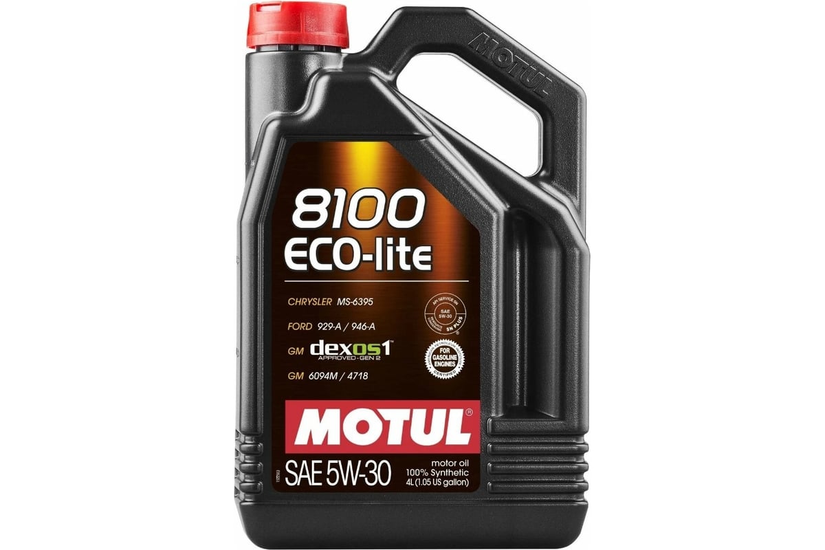 Моторное масло MOTUL H-TECH 100 PLUS 5W30 4X4л 112142