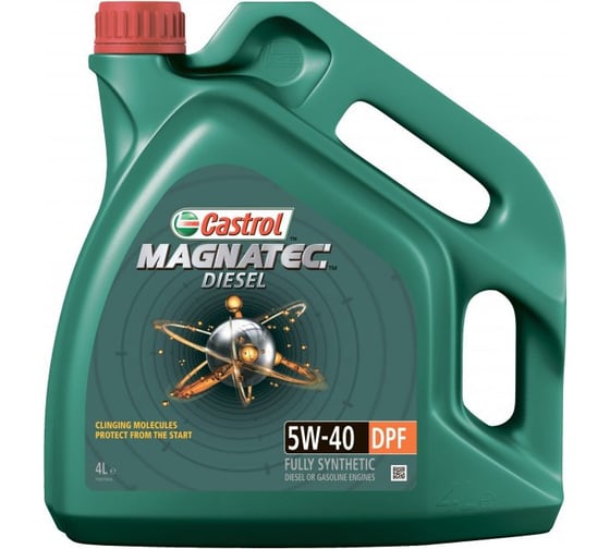 Моторное масло Magnatec Diesel 5w40 DPF (4 л) Castrol CST-18416 1