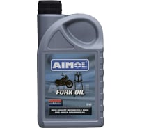 Масло для мотоциклетных вилок и амортизаторов AIMOL Fork Oil 5W, 1 л 8719497953653