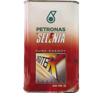 Моторное синтетическое масло Petronas SELENIA DIGITECH PURE ENERGY 0W30, 1 л, ACEA C2 70236EC8EU