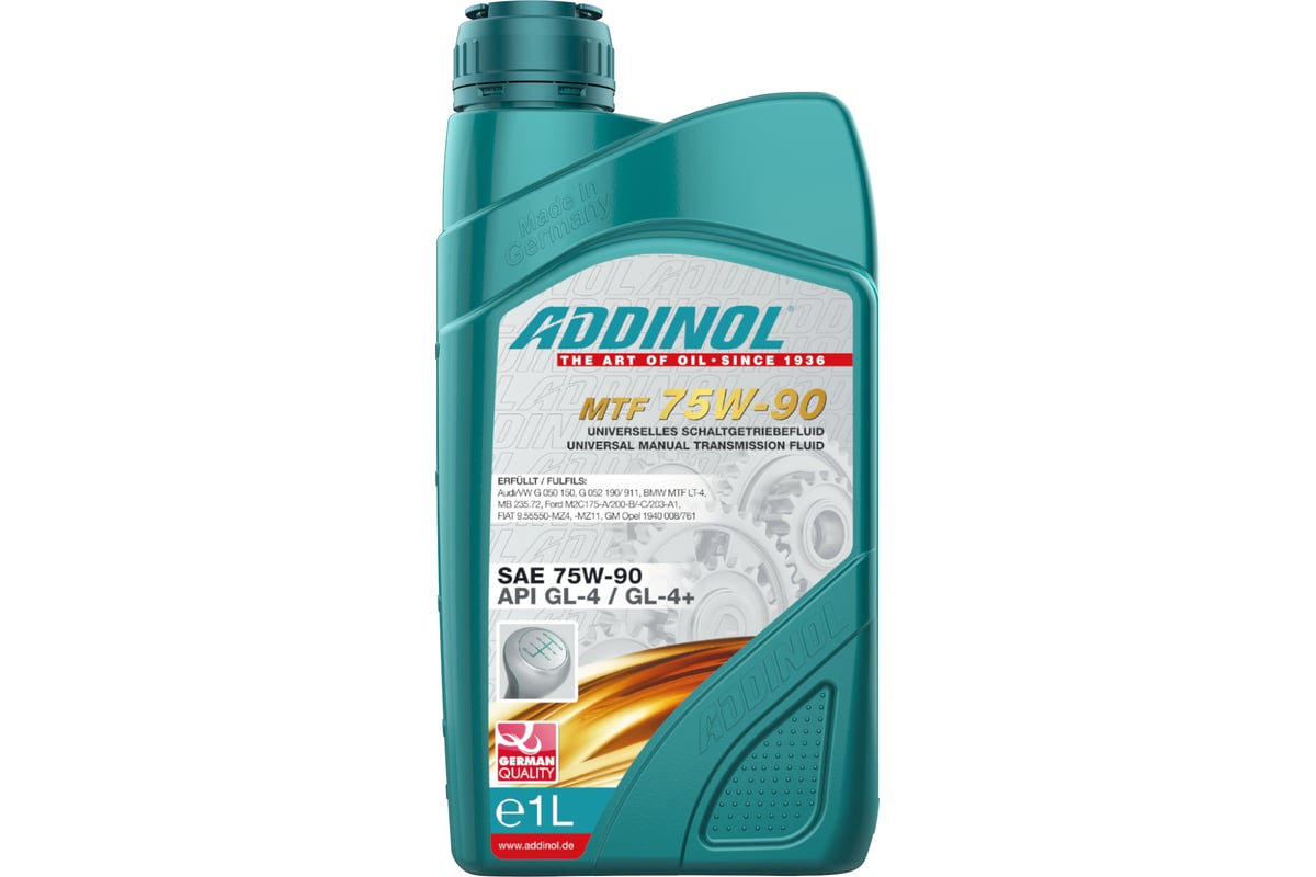 Трансмиссионное масло для МКПП Addinol Multi Transmission Fluid 75W-90 ...