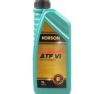 Трансмиссионная жидкость Korson ATF VI синтетическая, 1 л KS00121