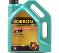 Трансмиссионная жидкость Korson ATF универсальное, синтетическая, 4 л KS00052