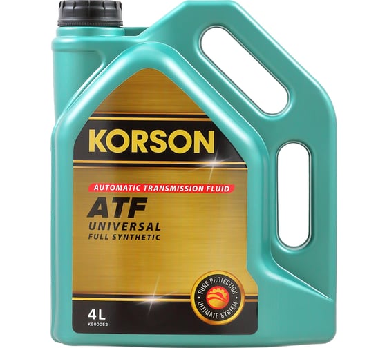 Трансмиссионная жидкость Korson ATF универсальное, синтетическая, 4 л KS00052 1