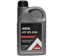 Трансмиссионное масло ARIAL ATF WS, Asia, 1 л AR001910020
