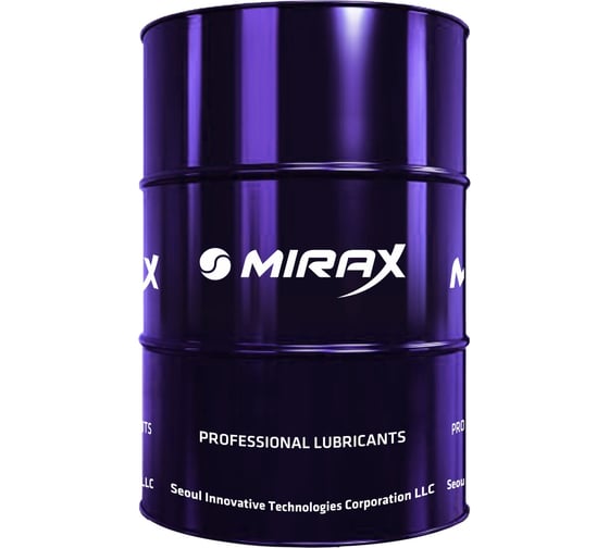 Моторное масло MIRAX mx7 синтетическое, sae 5w-30, acea a5/b5, api sp, 60 л 607016 1