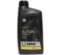 Моторное масло ARIAL ExTLiFe 5W-30, LL, 1 л AR001053020