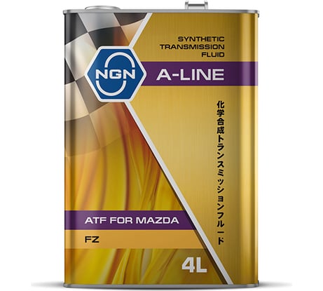Трансмиссионное масло NGN A-LINE ATF FZ синтетическое, 4л V182575186