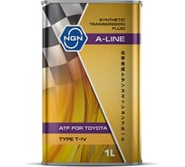 Трансмиссионное масло NGN A-LINE ATF Type T-IV синтетическое, 1л V182575145