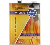 Трансмиссионное масло NGN A-LINE ATF DW-1 синтетическое, 4л V182575206