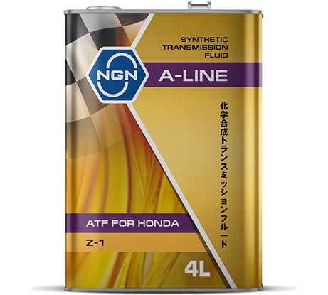 Трансмиссионное масло NGN A-LINE ATF Z-1 синтетическое, 4л V182575141