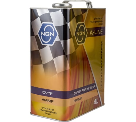 Трансмиссионное масло NGN A-LINE CVTF HMMF синтетическое, 4 л V182575161