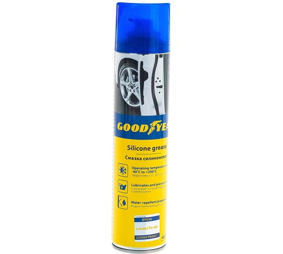 Силиконовая смазка, аэрозоль 400 мл Goodyear GY000701